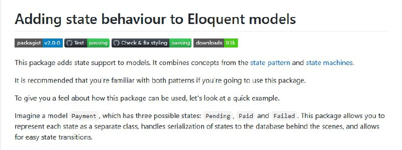 Релиз Laravel Model States 2.0