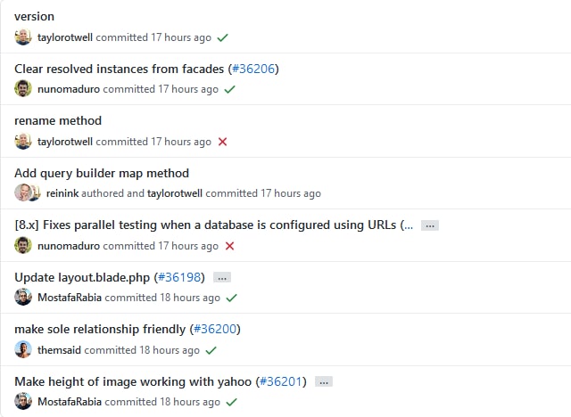 Релиз Laravel 8.27