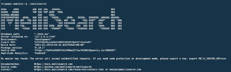 Сверхбыстрый поиск с MeiliSearch и Laravel Forge