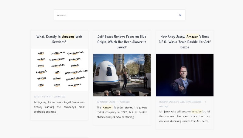 Algolia Search, Infinity Hits, Highlighting with Laravel/VueJS