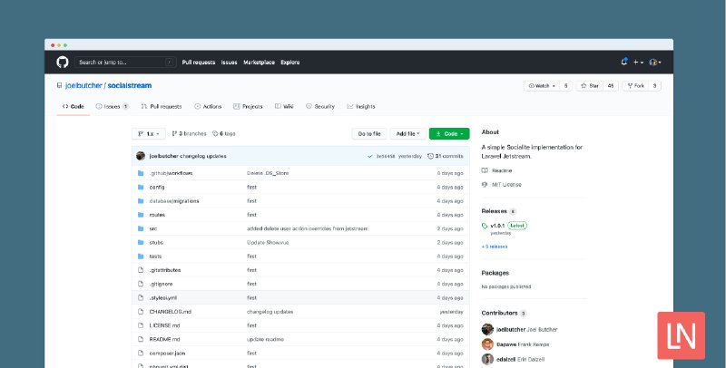 Socialite Implementation for Laravel Jetstream