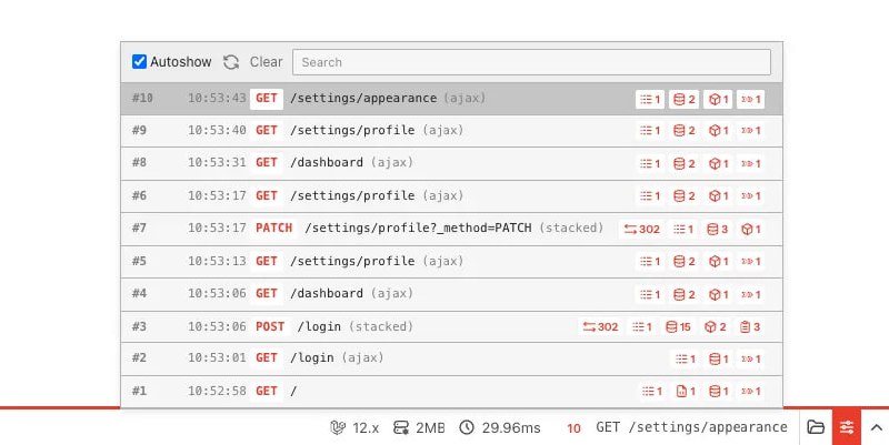Релиз Laravel Debugbar 4