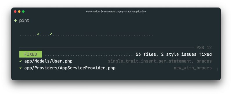Релиз Laravel PintМинималистичное решение для исправления оформления кода. На основе PHP-CS-Fixer.
