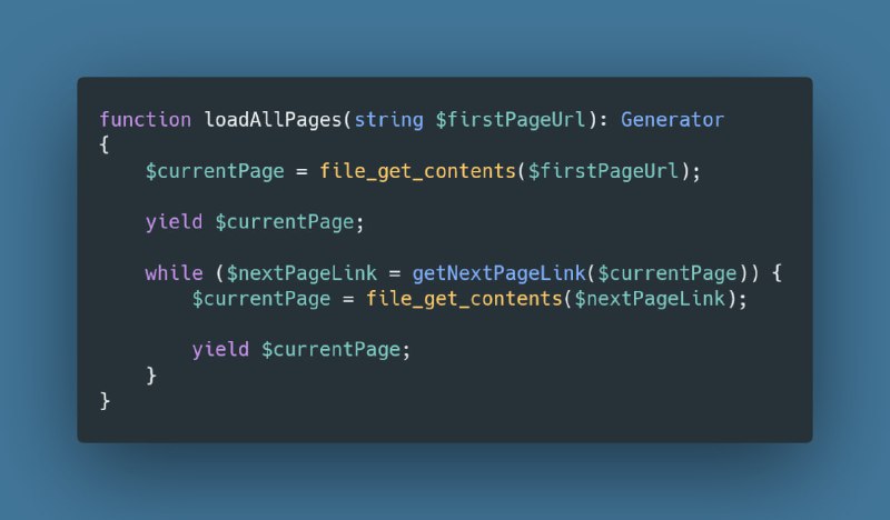 Краткое руководство по PHP-генераторам