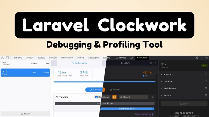 Laravel Clockwork: A Deep Dive into Debugging, Profiling Skills and Best Practices | Qirolab