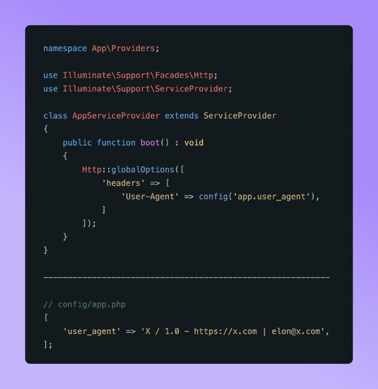 При использовании сторонних API задавайте свой собственный юзерагент. И, если у них возникнет проблема, то владелец API сможет связаться с вами, а не просто заблокирует доступ.