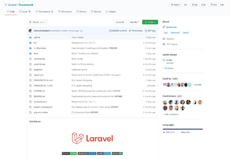 Github выкатил тестовое обновление дизайна. Чтобы активировать его нужно кликнуть на свою иконку сверху, выбрать «Feature preview» и нажать у Design и Repository кнопки «Enable». Как вам изменения?