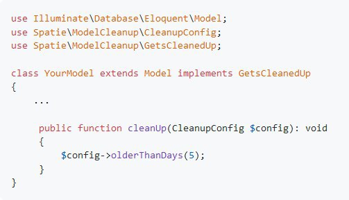 Релиз Laravel Model Cleanup 3.0