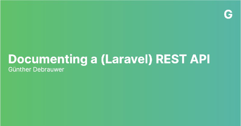 Documenting your (Laravel) REST API