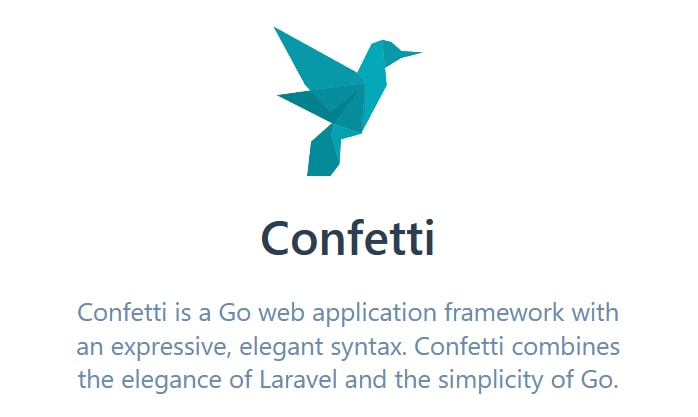 Релиз ConfettiGo-фреймворк для поклонников Laravel