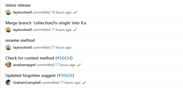 Релиз Laravel 8.30