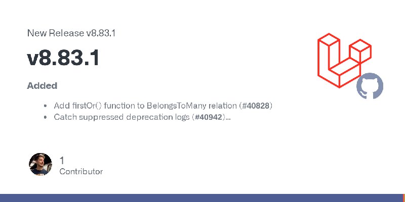 Release v8.83.1 · laravel/framework