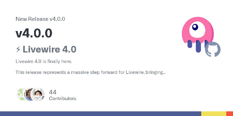Release v4.0.0 · livewire/livewire