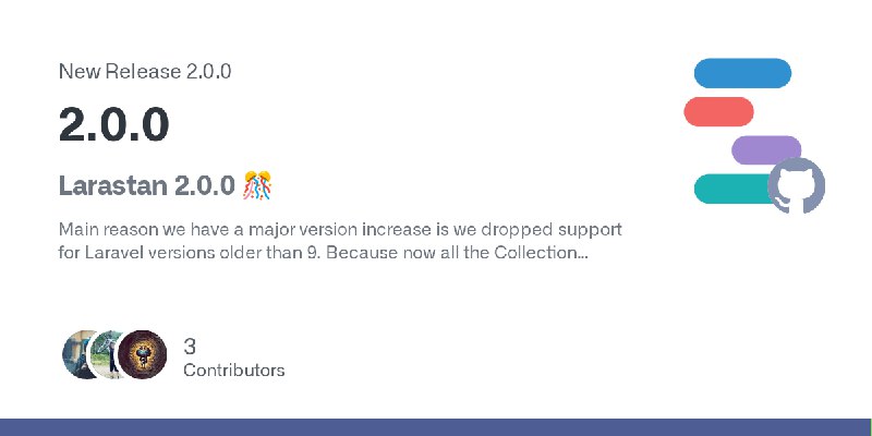 Release 2.0.0 · larastan/larastan