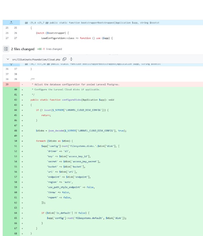 Релиз Laravel 11.41.3. Идёт экстренное латание фреймворка под грядущий релиз Laravel Cloud на ивенте Laracon EU, 3 февраля. За сегодня уже третий патч прилетает.