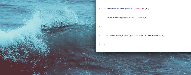 Writing helpers in Pest