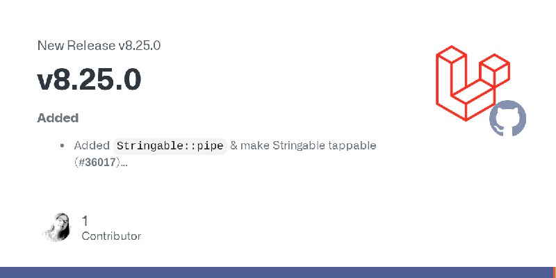 Release v8.25.0 · laravel/framework