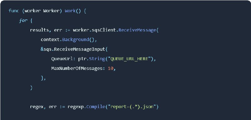 Использование сопрограмм GoLang для обработки очереди задач Laravel