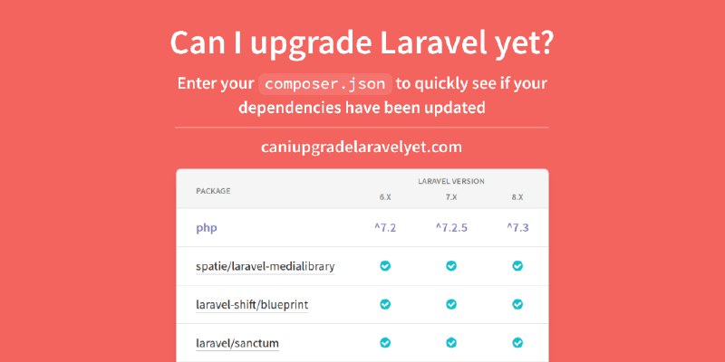 Laravel Shift - Can I upgrade Laravel yet?