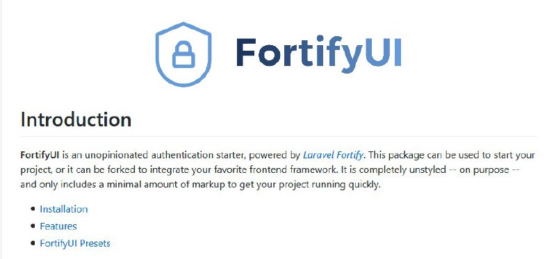 Релиз Fortify UI