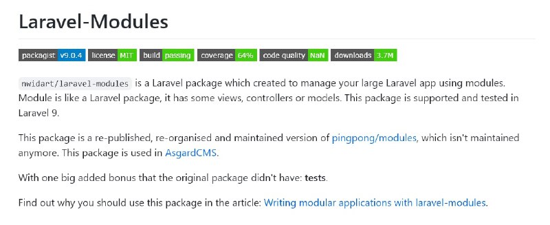 Если вы недавно обновляли пакеты в своём Laravel-приложение и у вас всё начало дико тормозить, то причина, скорей всего, в пакете  nWidart/laravel-modules (более 4к звёзд на гитхабе и, практически, 4 миллиона скачиваний). Версии 9.0.2 и 9.0.3 имеют проблемы с производительностью. Рекомендуется обновиться до 9.0.4, которая по сути является откатом до версии 9.0.1.