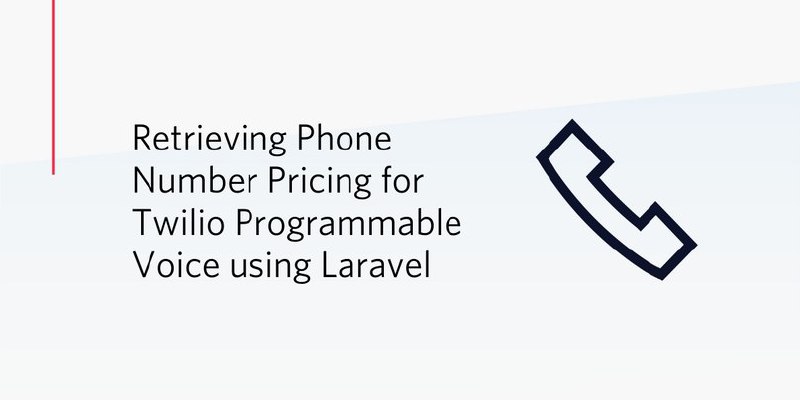 Получение цен на услуги Twilio с помощью Laravel