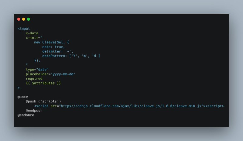 В Laravel 7.25 появилась blade-команда @once, которая исполняет код только один раз, даже если blade-файл, содержащий её, вызывает несколько раз.