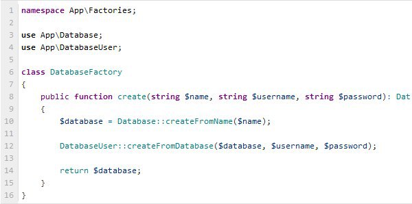 Статические фабричные методы для Laravel-моделей