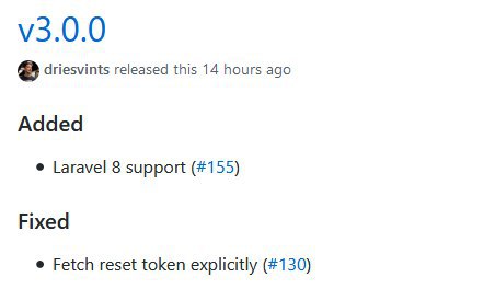 Релиз Laravel UI 3.0