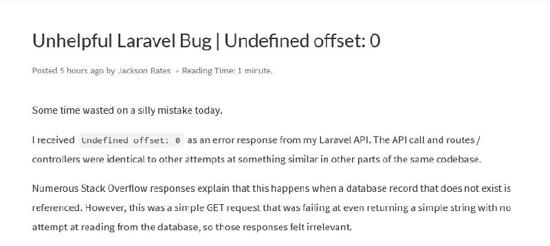 Как решить следующую ошибку в маршрутах Laravel: Undefined offset: 0