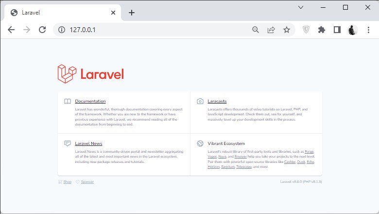Laravel Sail под Windows