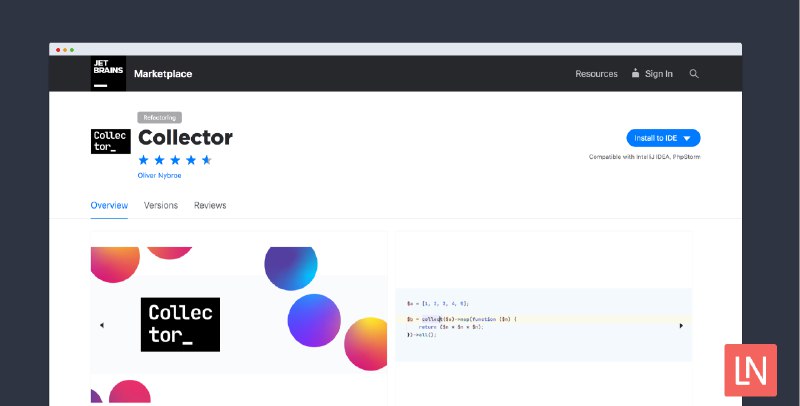 Laravel Collections Plugin for PhpStorm