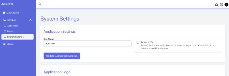 Релиз Laravel AdminTW v3.0 Тема для админки Laravel-приложений на стеке TALL (Tailwind, Alpine.js, Laravel, and Livewire).