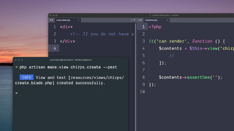 make:view