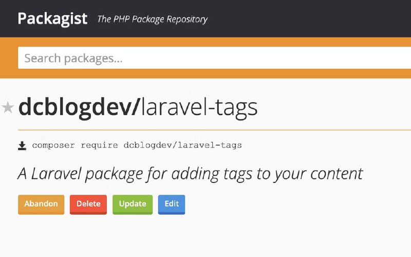 Как писать пакеты для LaravelПодробно о процессе на примере написания пакета Laravel Tags