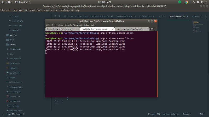 Laravel 8 Queue Step by Step Tutorial Example