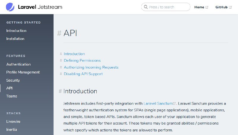 Обновлена документация по Jetstream