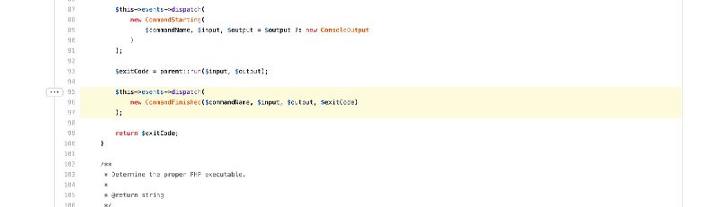 Laravel: Hooking into Artisan Commands