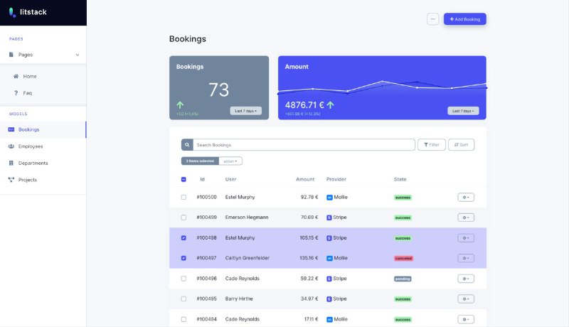 Релиз Laravel Litstack 3