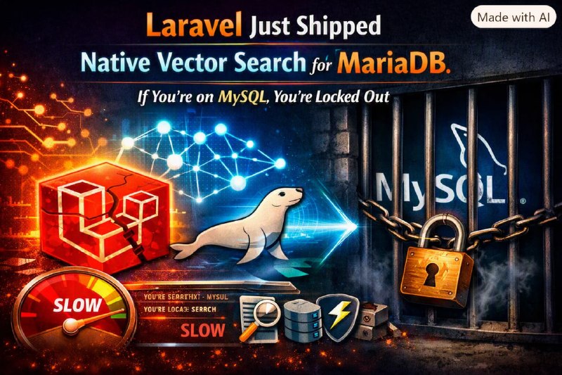 Laravel 13 получил нативную поддержку векторного поиска в MariaDB