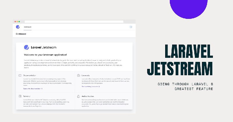 Laravel Jetstream — новый скаффолдинг для фреймворка