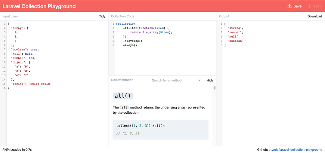 Как запустить laravel проект с github