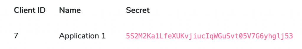 Пример Клиента с ID и секретным кодом